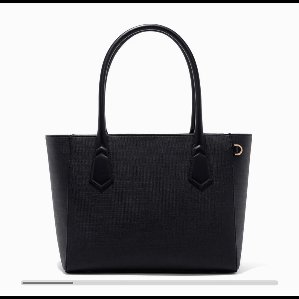 Dagne Dover Signature Tote in Onyx (Size: Classic)